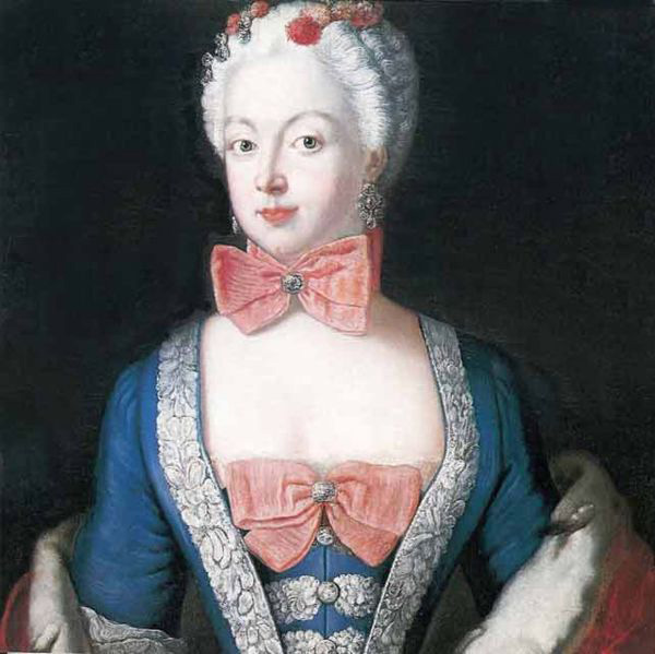 antoine pesne Portrait of Elisabeth Christine von Braunschweig-Bevern, Prussian queen